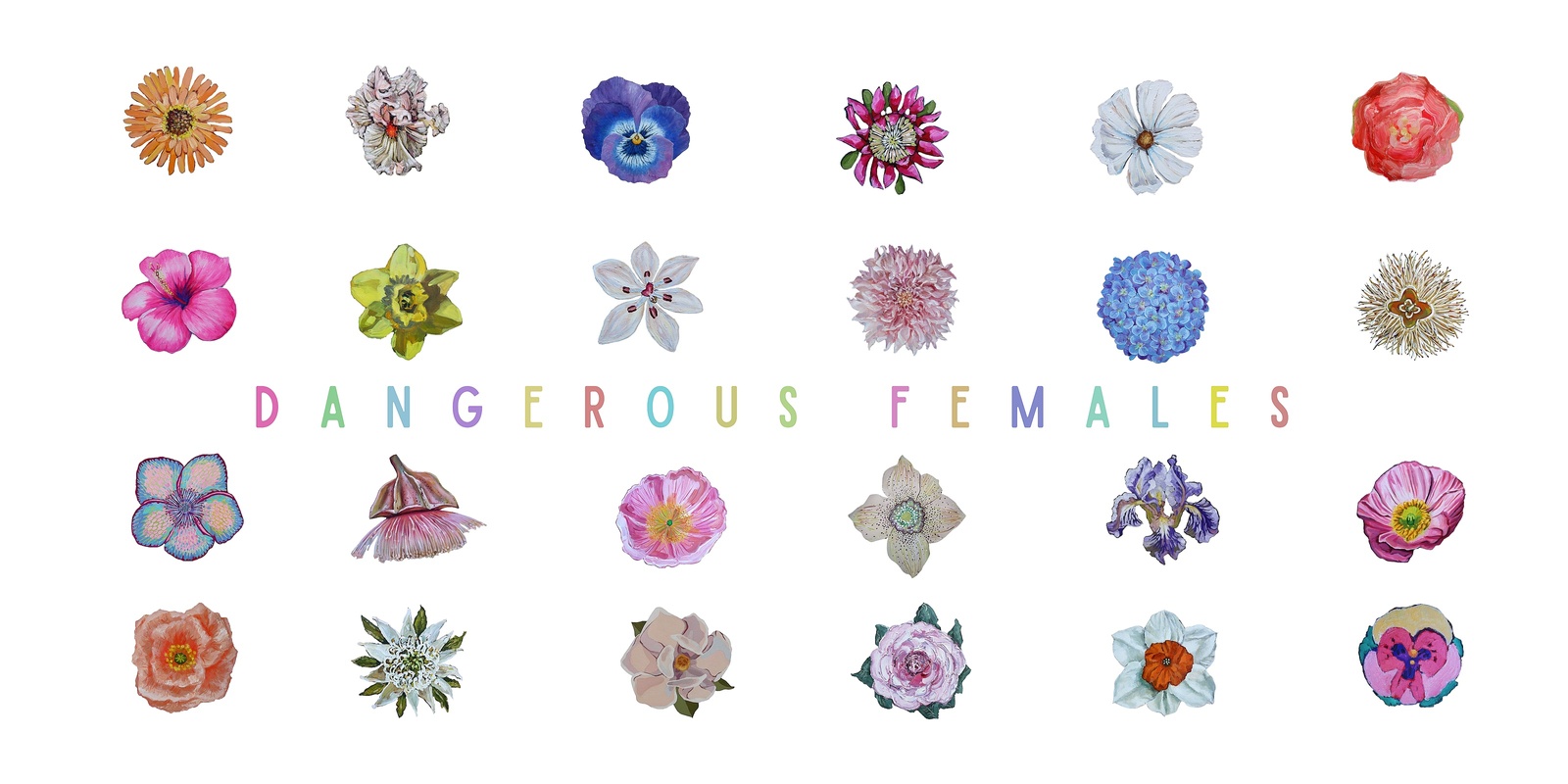 Banner image for Dangerous Females x Australian Artist Collective Launch Night