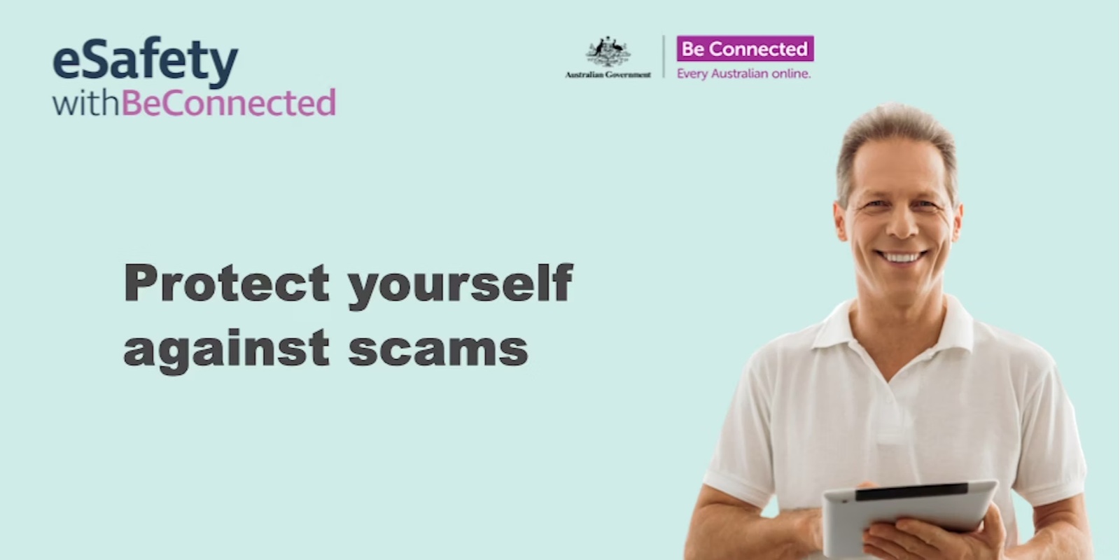 Banner image for Protect yourself against scams