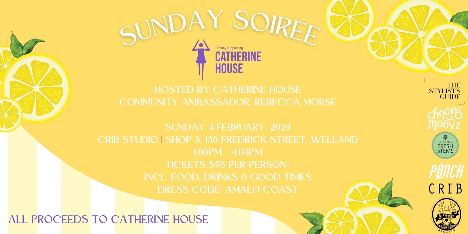 Banner image for Sunday Soirée - Proudly Supporting Catherine House