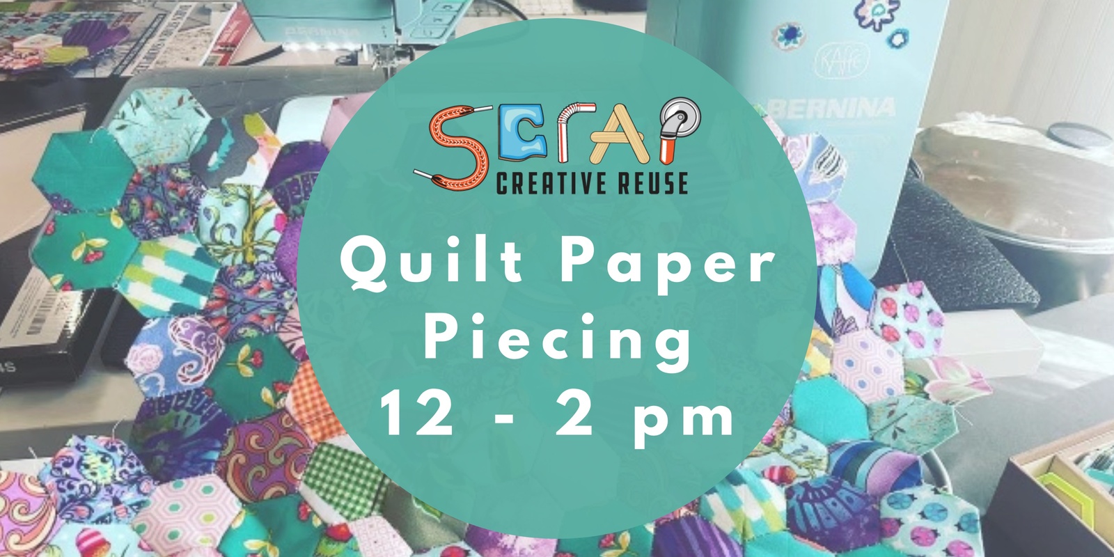 Banner image for SCRAP's Quilt Paper Piecing