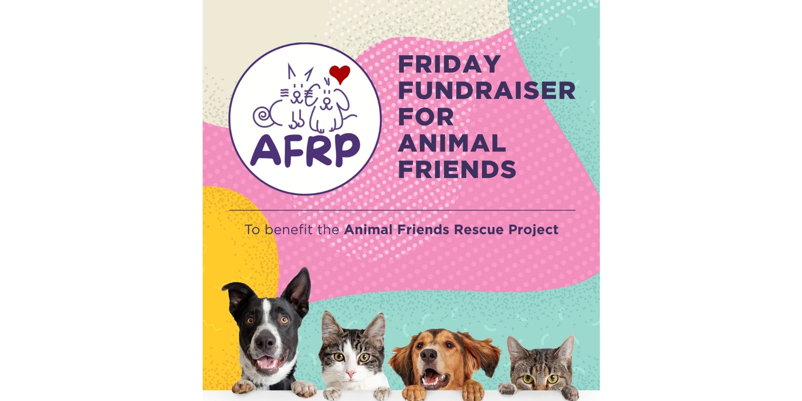 Banner image for Friday Fundraiser for Animal Friends - Alvarado Street Brewery