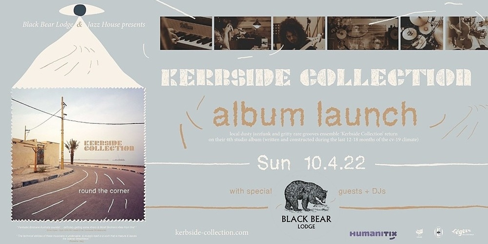 Banner image for Kerbside Collection 'Round The Corner' album launch (live)