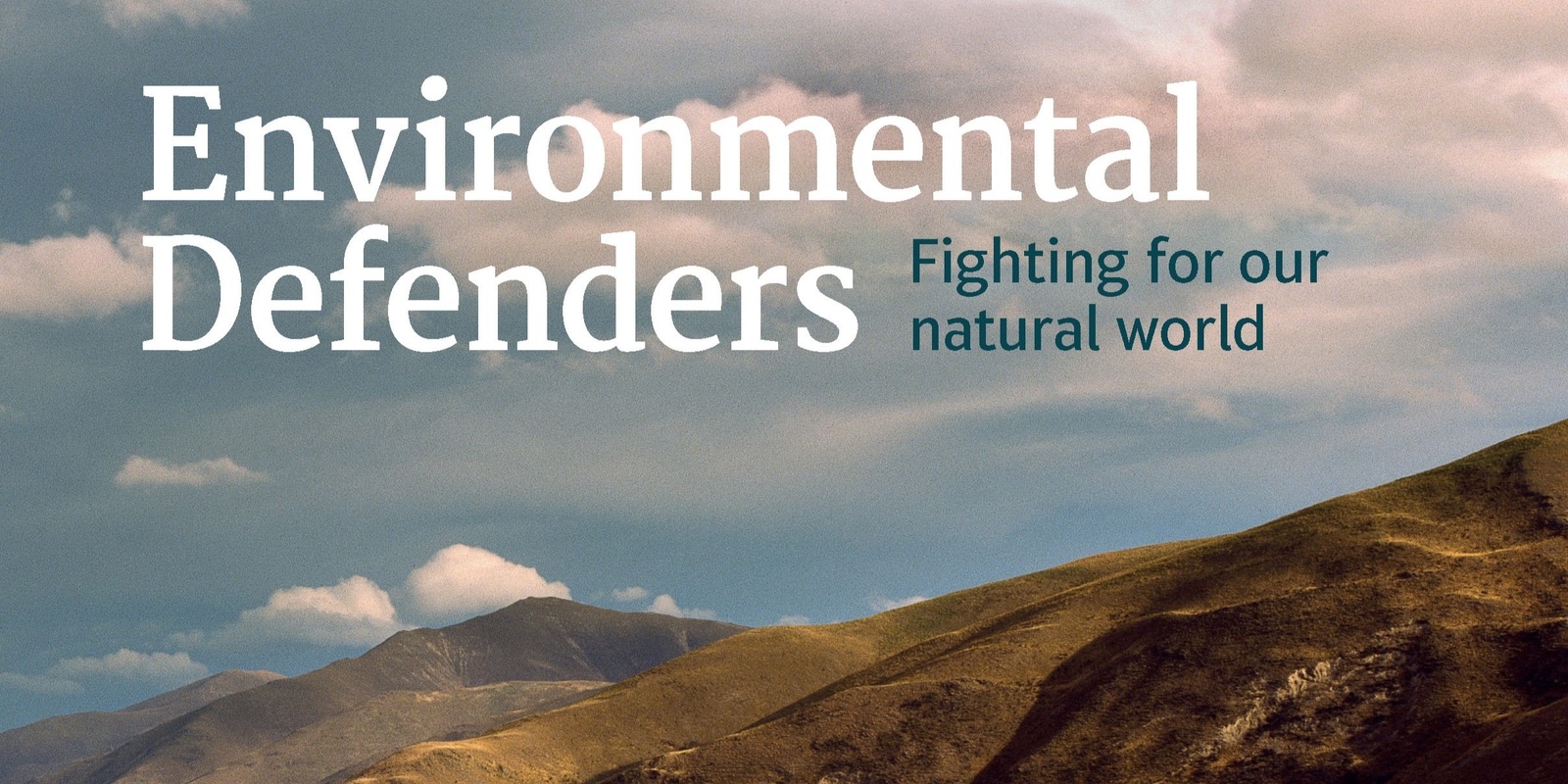 Banner image for Fighting for Our Natural World Book Launch (Wellington)