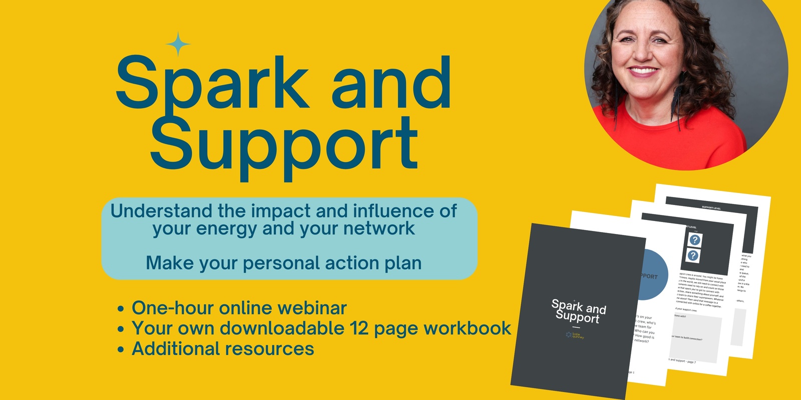 Banner image for Spark and Support Online Webinar