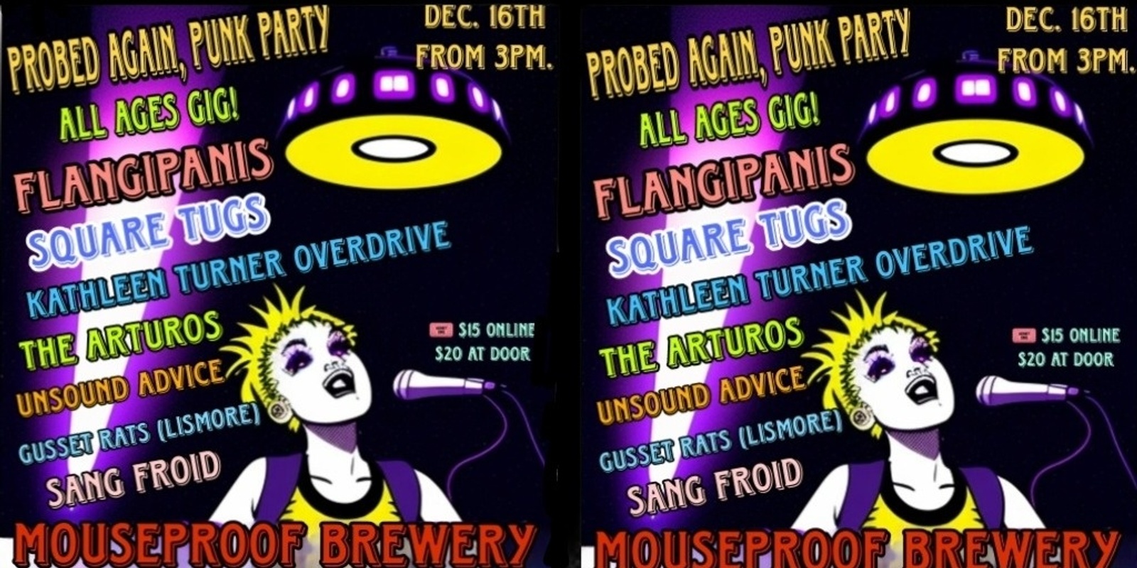 Banner image for Probed Again, Punk Party!