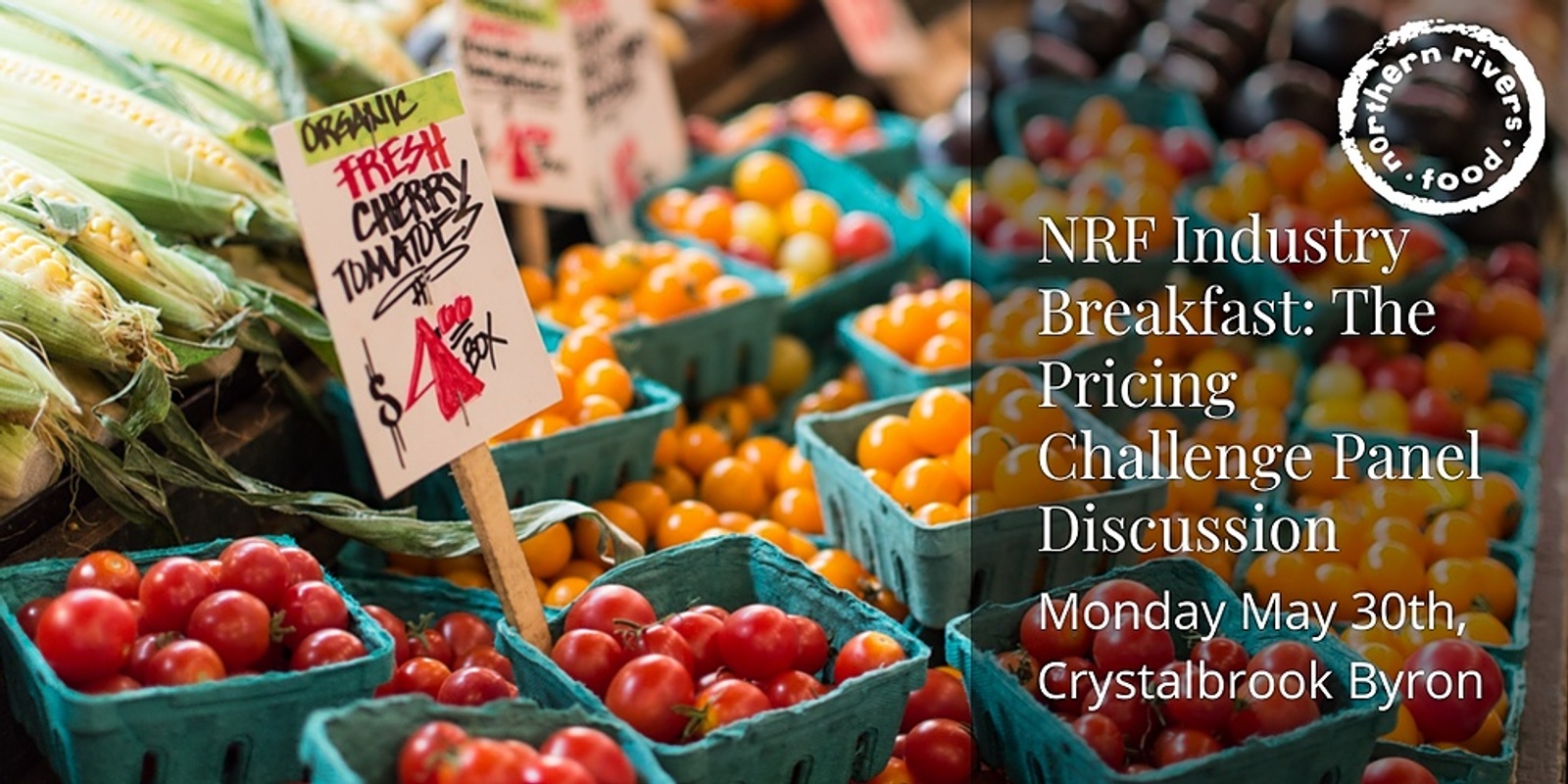 Banner image for NRF Industry Breakfast at Crystalbrook Byron: The Pricing Challenge (panel discussion)