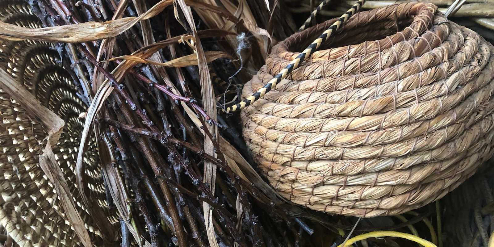 Banner image for Mindful Weaving Workshop: Basket Weaving at Karkoo Nursery  