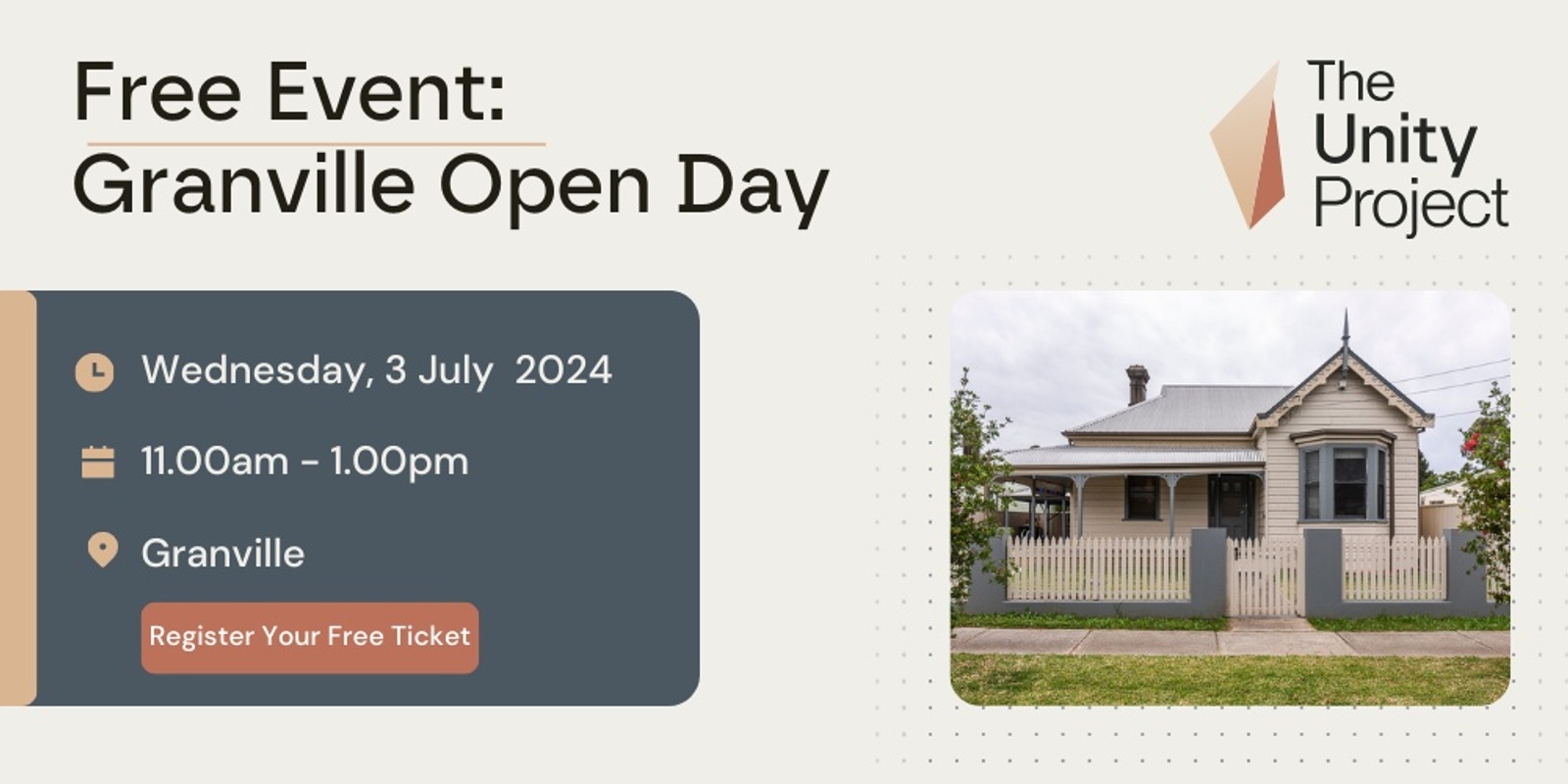 Banner image for The Unity Project - Granville Open Day 
