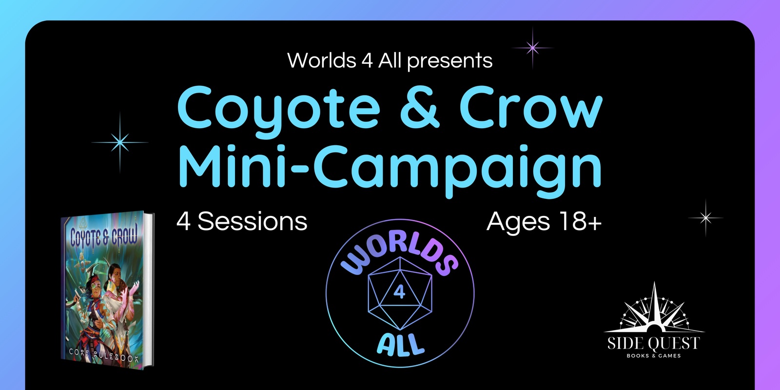 Banner image for Adult Mini-Campaign: Coyote & Crow