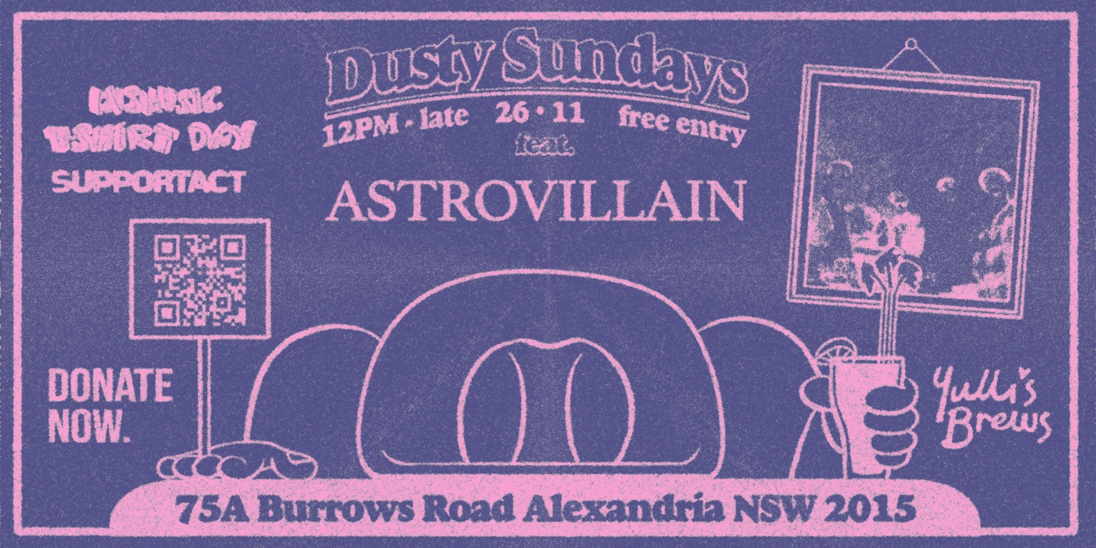 Banner image for DUSTY SUNDAYS  x AMTD - Astrovillain