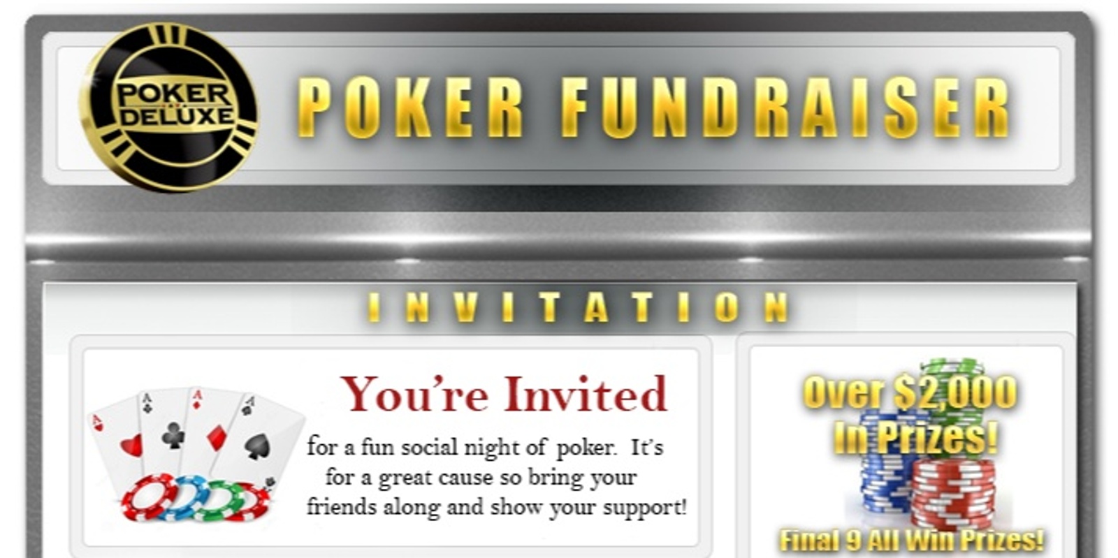 Banner image for Wynnum Manly Junior Rugby League Club Poker Fundraiser