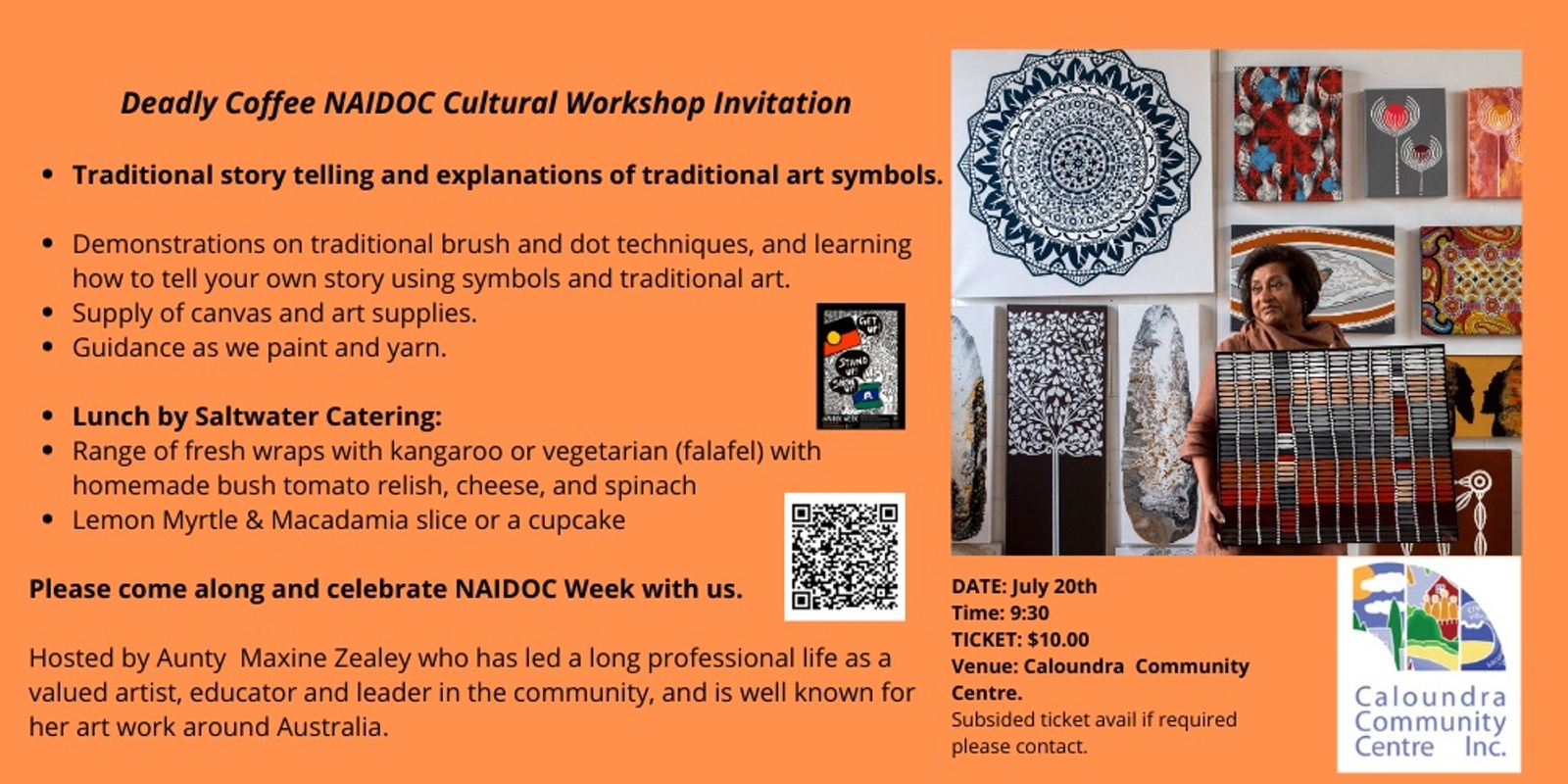 Banner image for NAIDOC CULTURAL ART WORKSHOP 