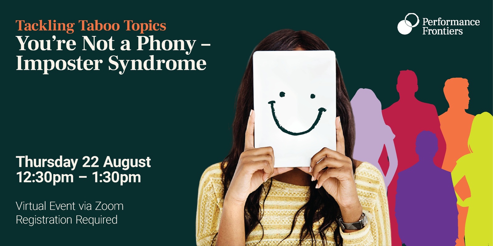 Banner image for Tackling Taboo Topics: You're Not a Phony - Imposter Syndrome