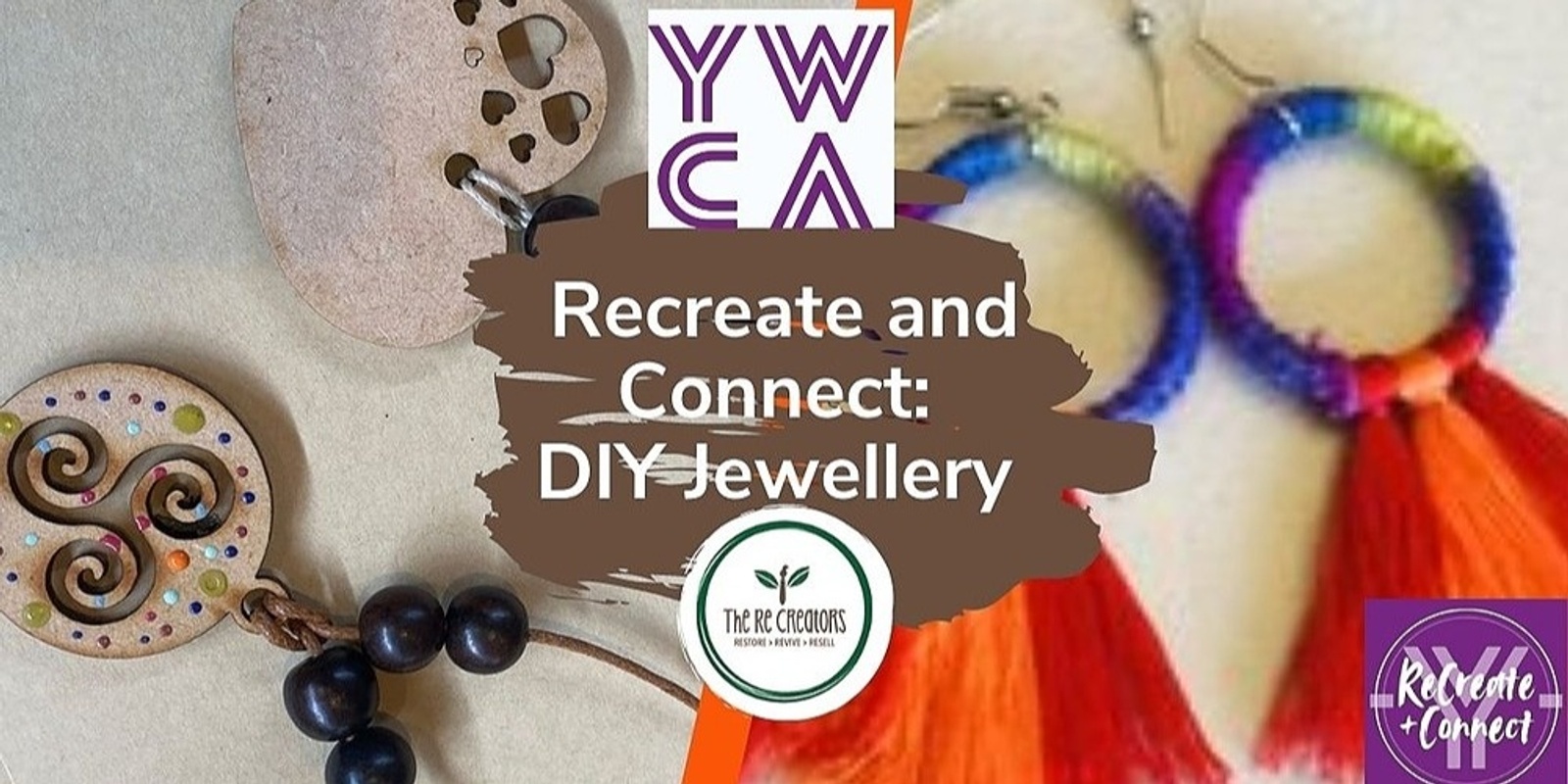 Recreate & Connect: DIY Jewellery, YWCA Hamilton, Tuesday 1 August 7.00 pm- 9.00 pm