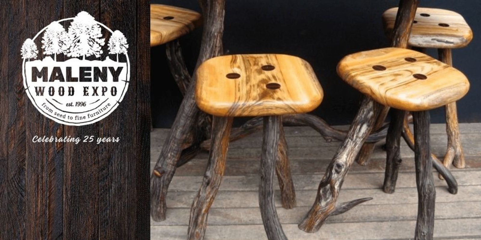 Banner image for Milking Stool Workshop | Maleny Wood Expo 2024