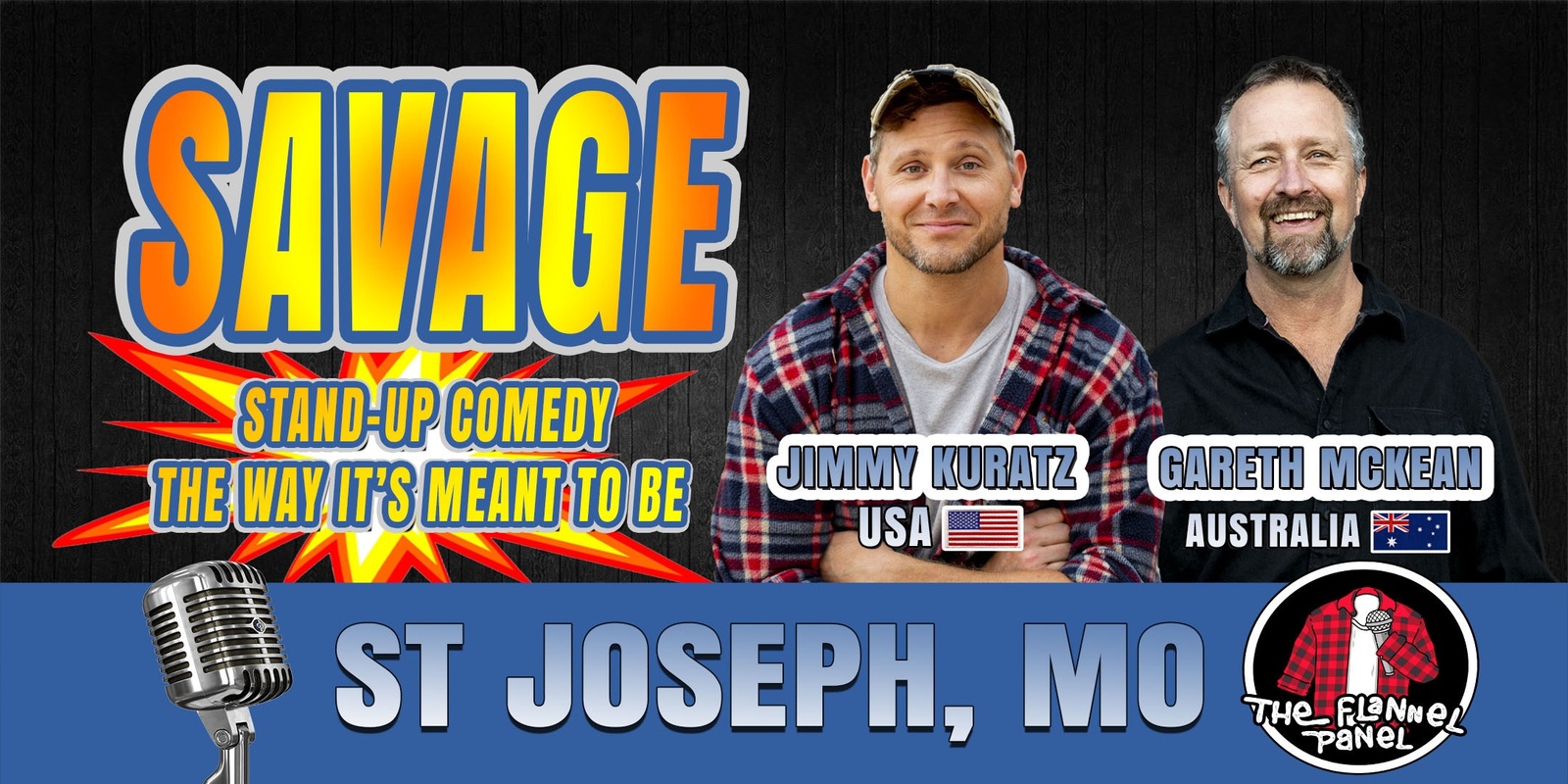 Banner image for STAND-UP comedy ♦ St Joseph, MO (Time Out Entertainment Center)