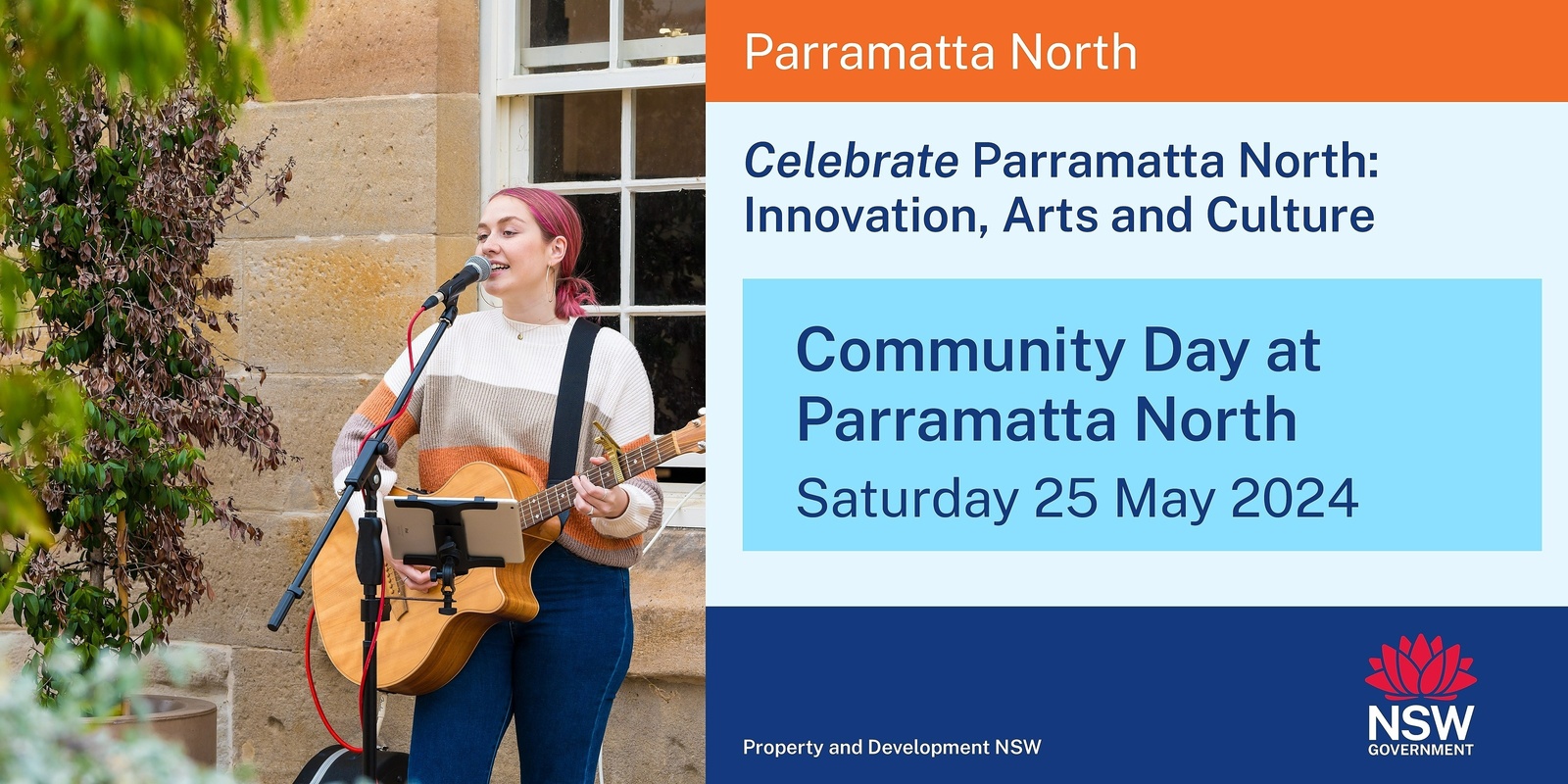 Banner image for Saturday 25 May: Celebrate Parramatta North