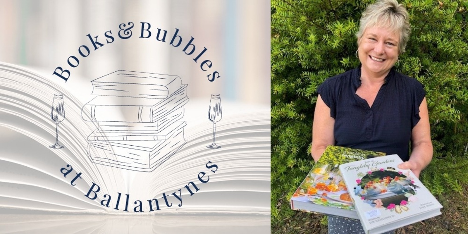 Banner image for Books & Bubbles with Sue Heazlewood - SOLD OUT