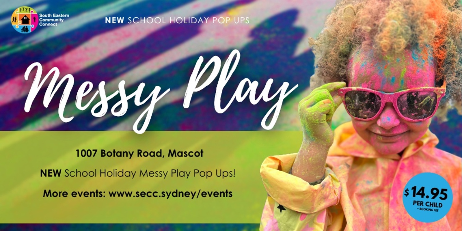 Banner image for School Holiday Messy Play Pop Ups