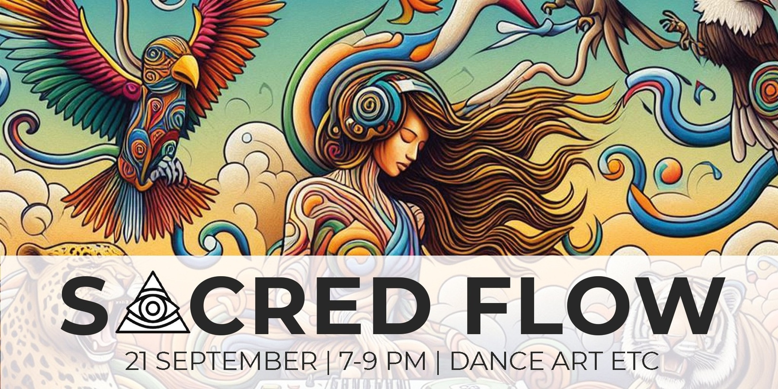 Banner image for SACRED FLOW Live Ecstatic Dance Set, Medicine Wheel & Sound Healing