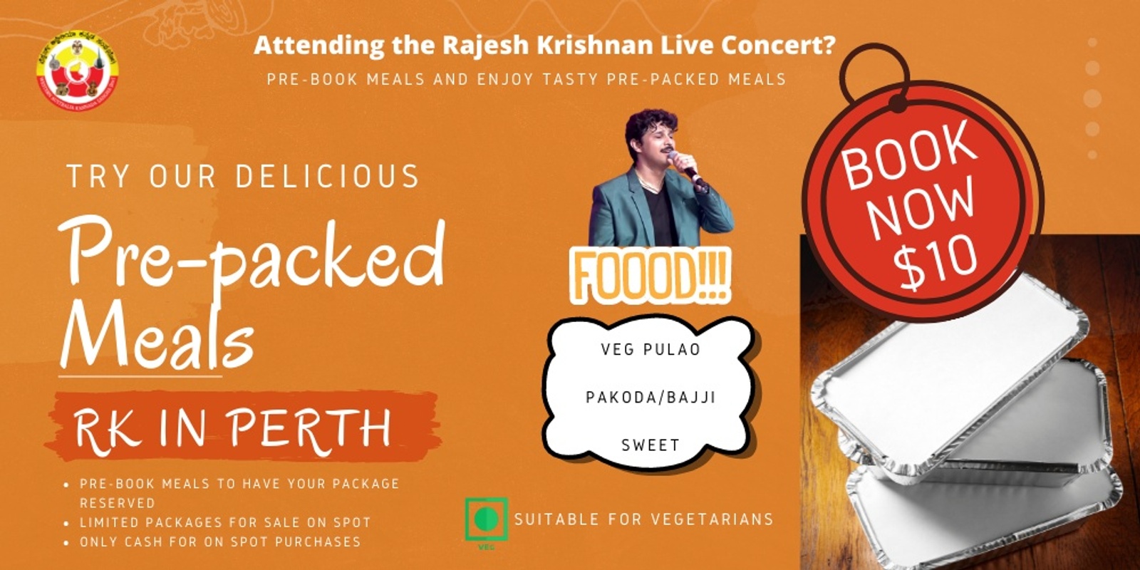 Banner image for Pre Packed Food - RK in Perth