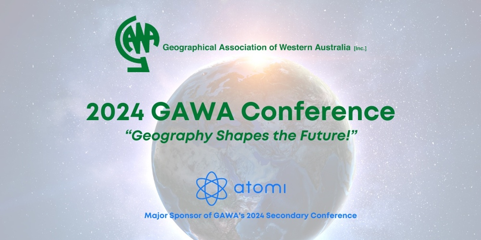 Banner image for 2024 GAWA CONFERENCE:  "Geography shapes the future!"