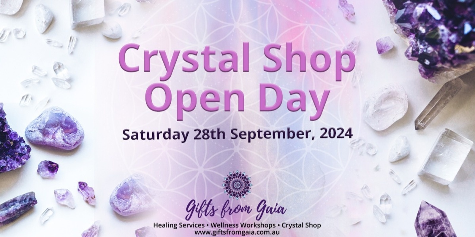 Banner image for Crystal Shop Open Day