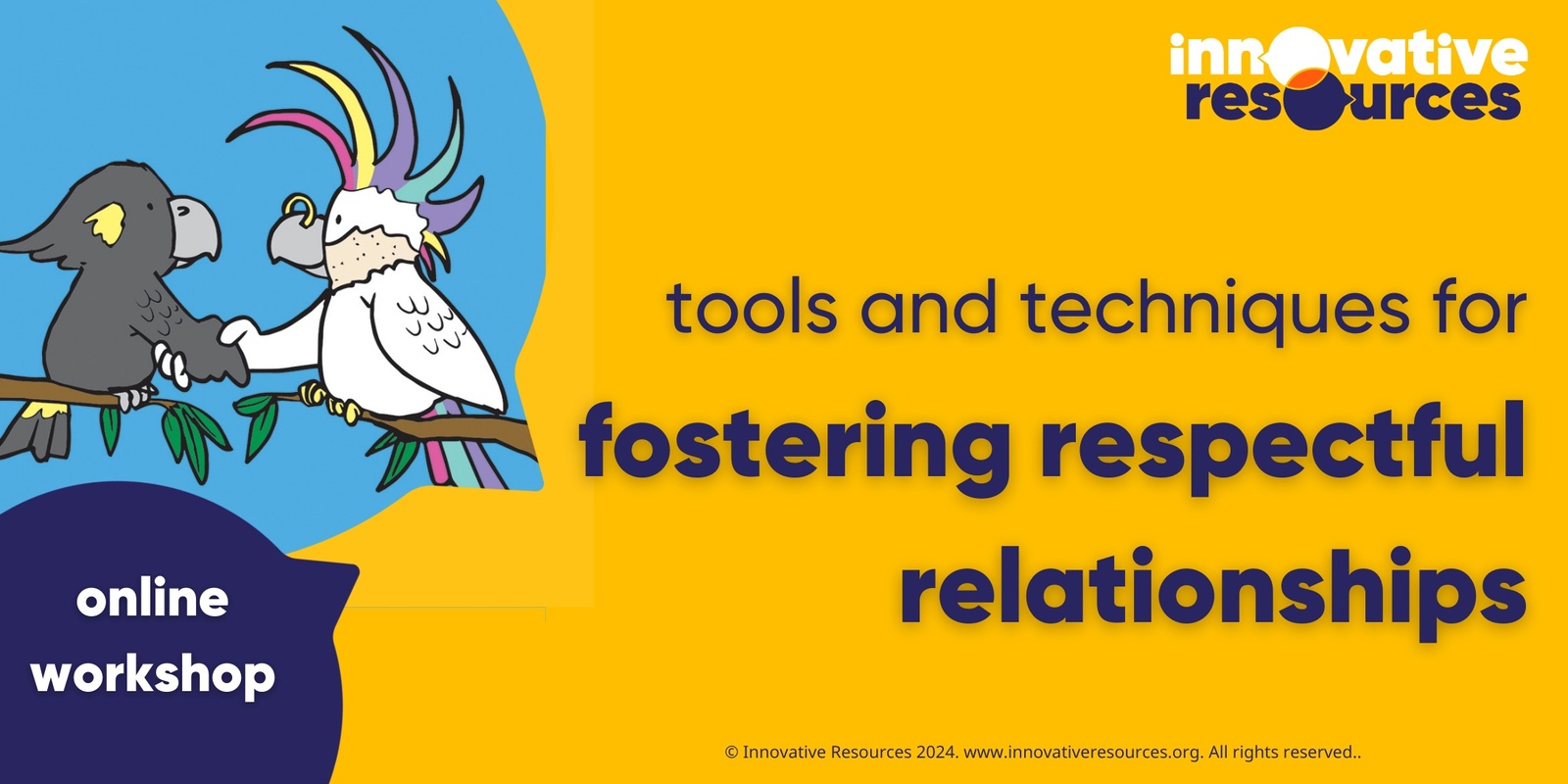 Banner image for Tools and techniques for fostering respectful relationships