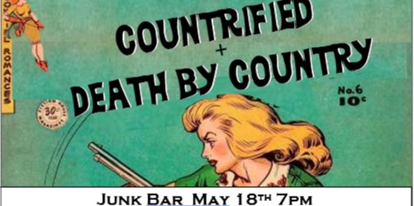 Banner image for Countrified and Death by Country @ The Junk Bar