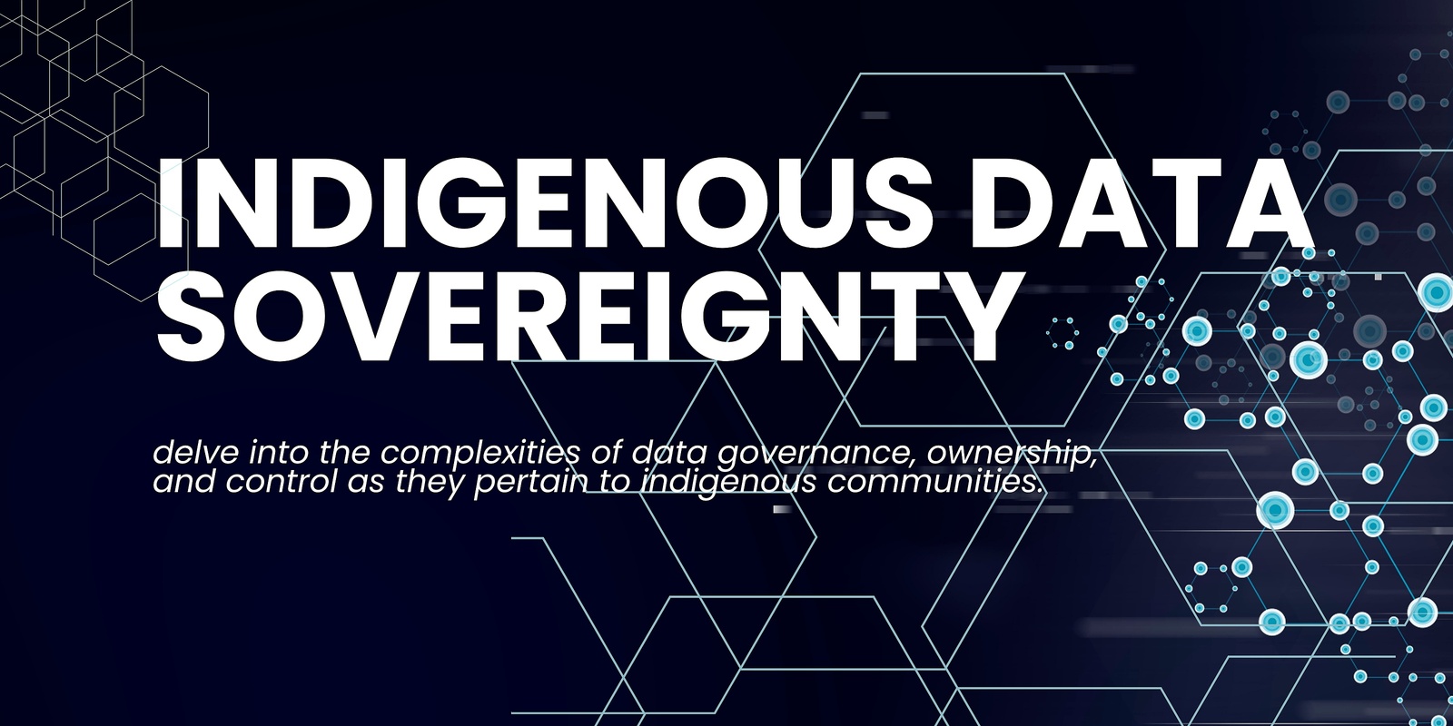 Banner image for Indigenous Data Sovereignty