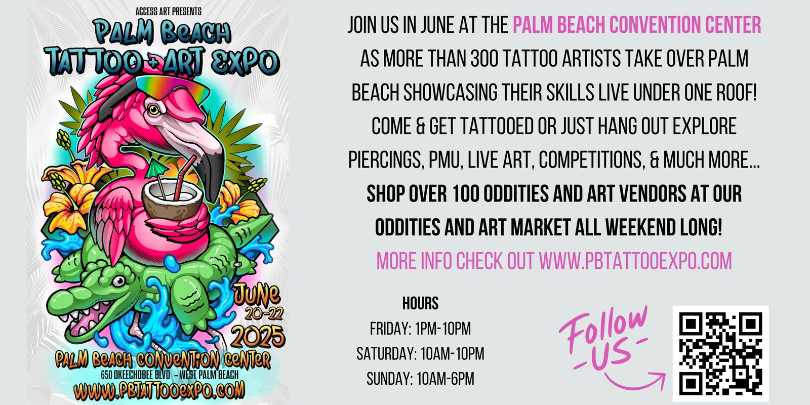 Banner image for Palm Beach Tattoo & Art Expo