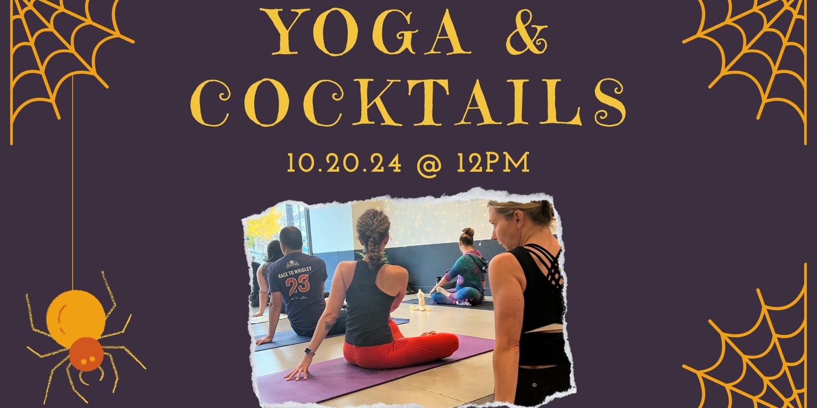 Banner image for Yoga & Cocktails