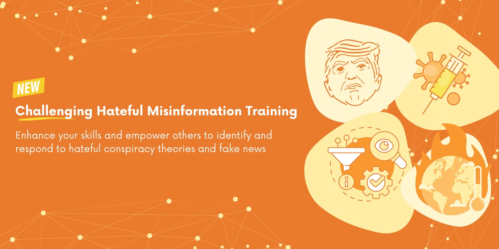 Banner image for Challenging Hateful Misinformation Workshop
