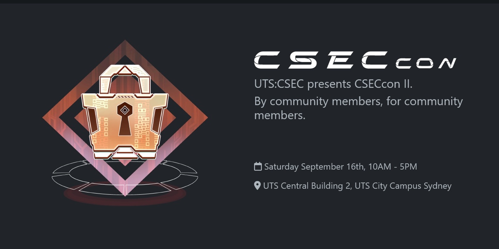 Banner image for CSECcon II - 2023