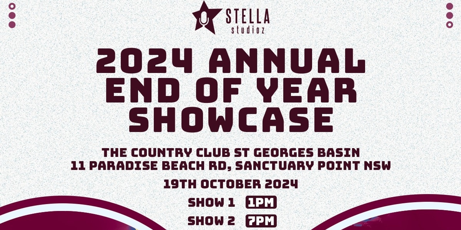 Banner image for Stella Studioz End of Year Showcase 2024