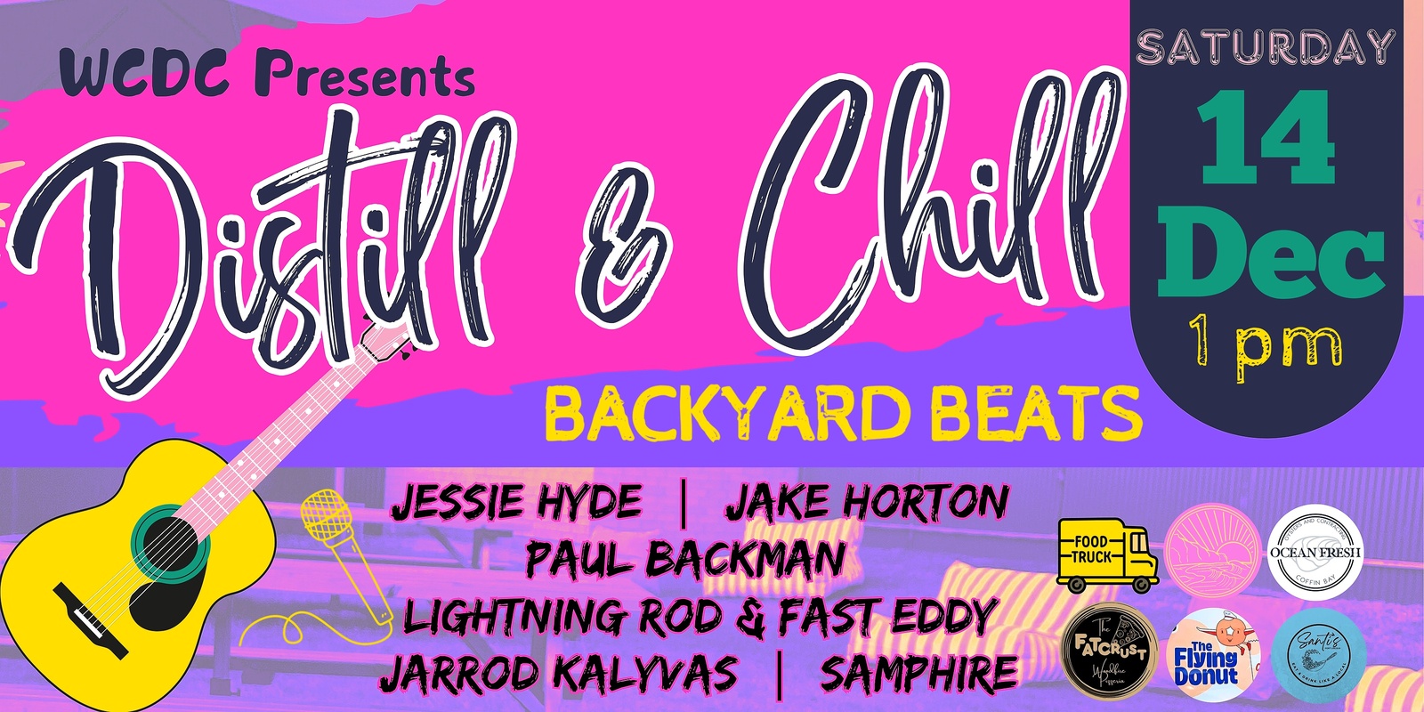 Banner image for Distill & Chill - Backyard Beats