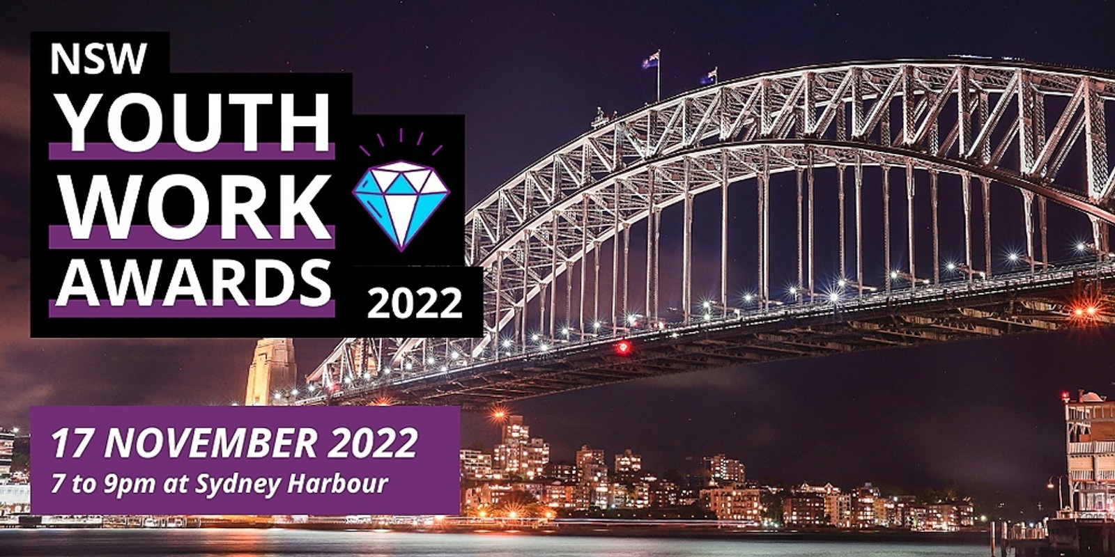 Banner image for Youth Work Awards 2022 - 17 November