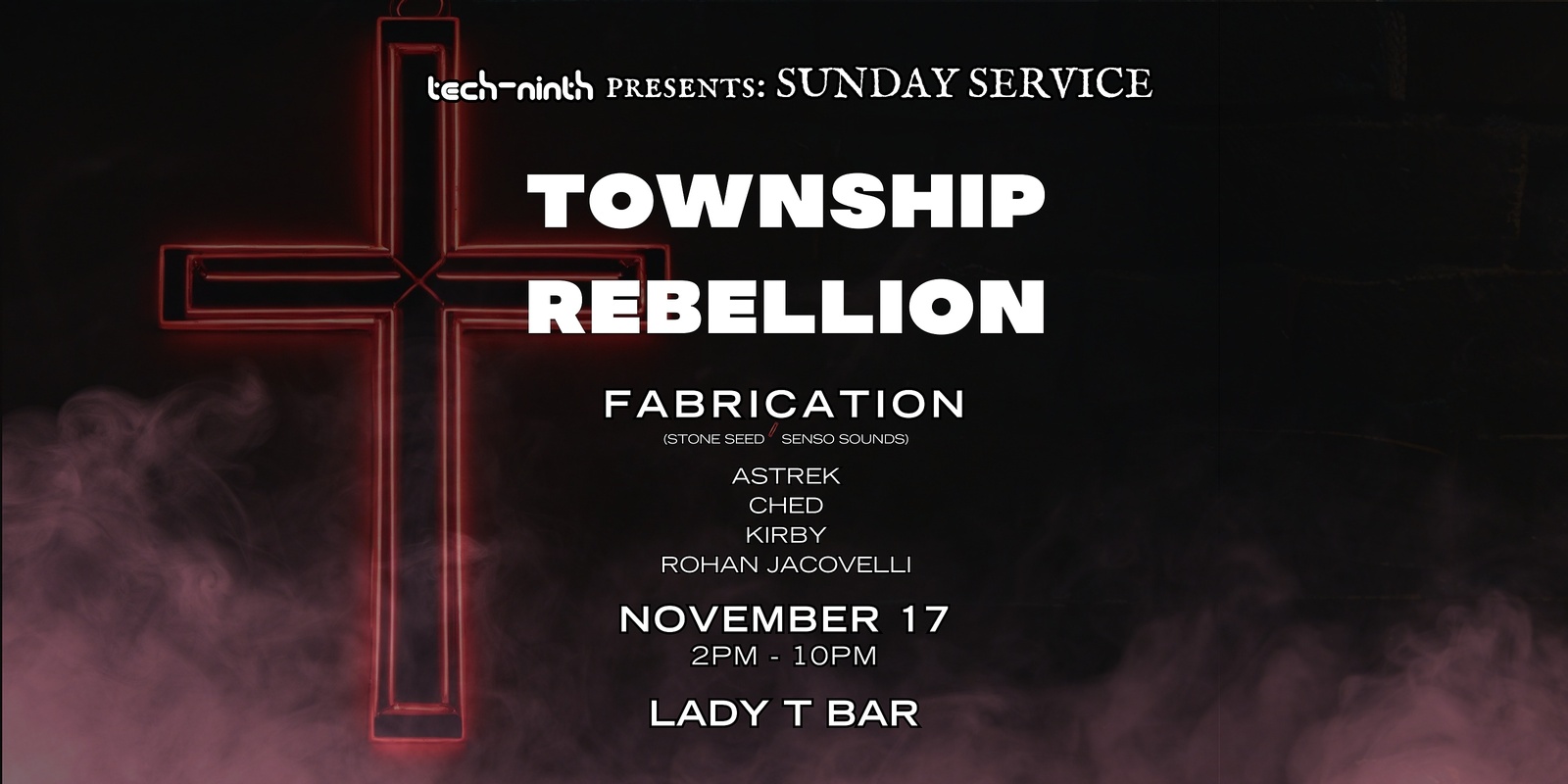 Banner image for tech-ninth presents: Sunday Service