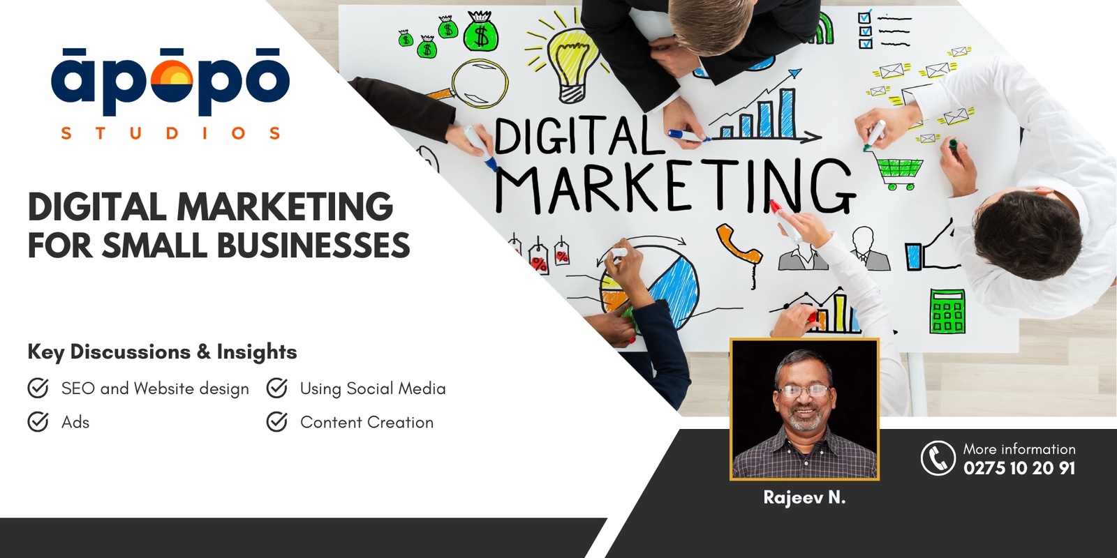 Banner image for Digital Marketing for Small Business