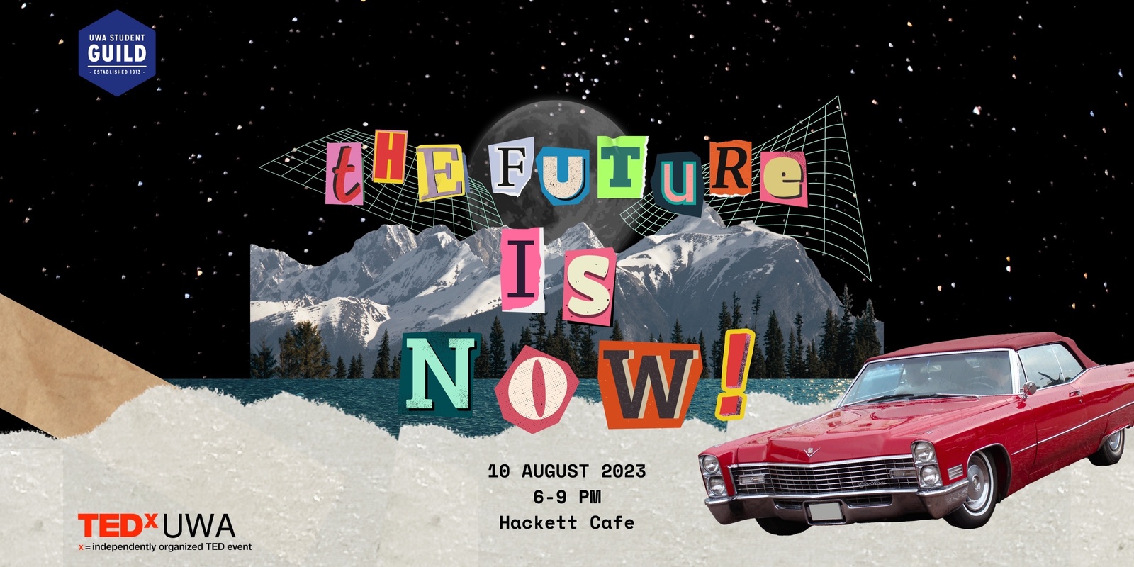 Banner image for TEDxUWA: The Future is Now