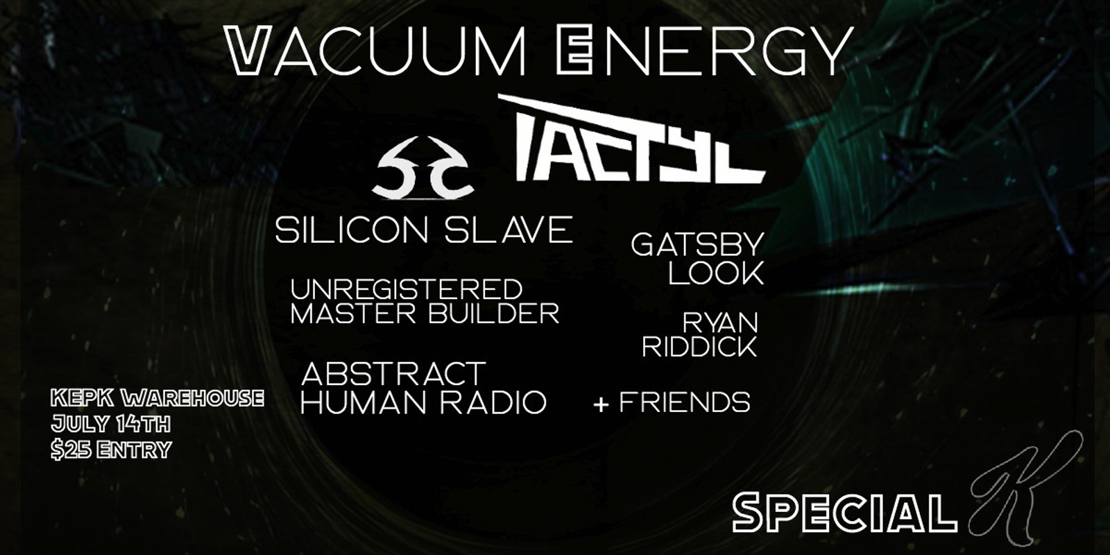 Banner image for Special K - Vacuum Energy