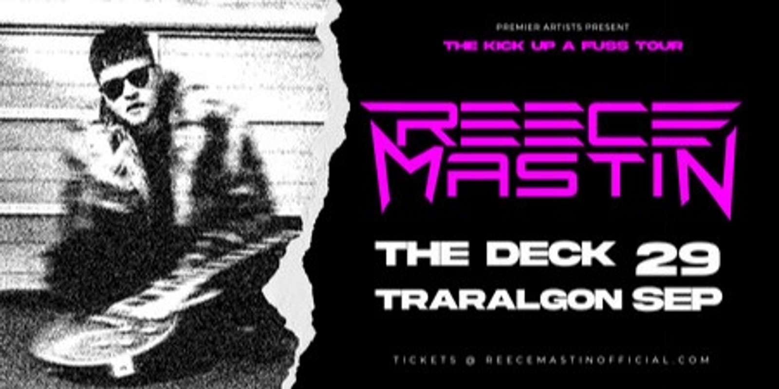 Banner image for REECE MASTIN - KICK UP A FUSS TOUR
