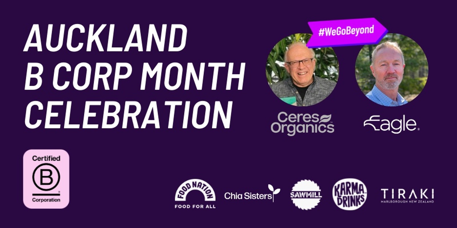 B Corp Month: We Go Beyond - Auckland Celebration ðŸŽ‰