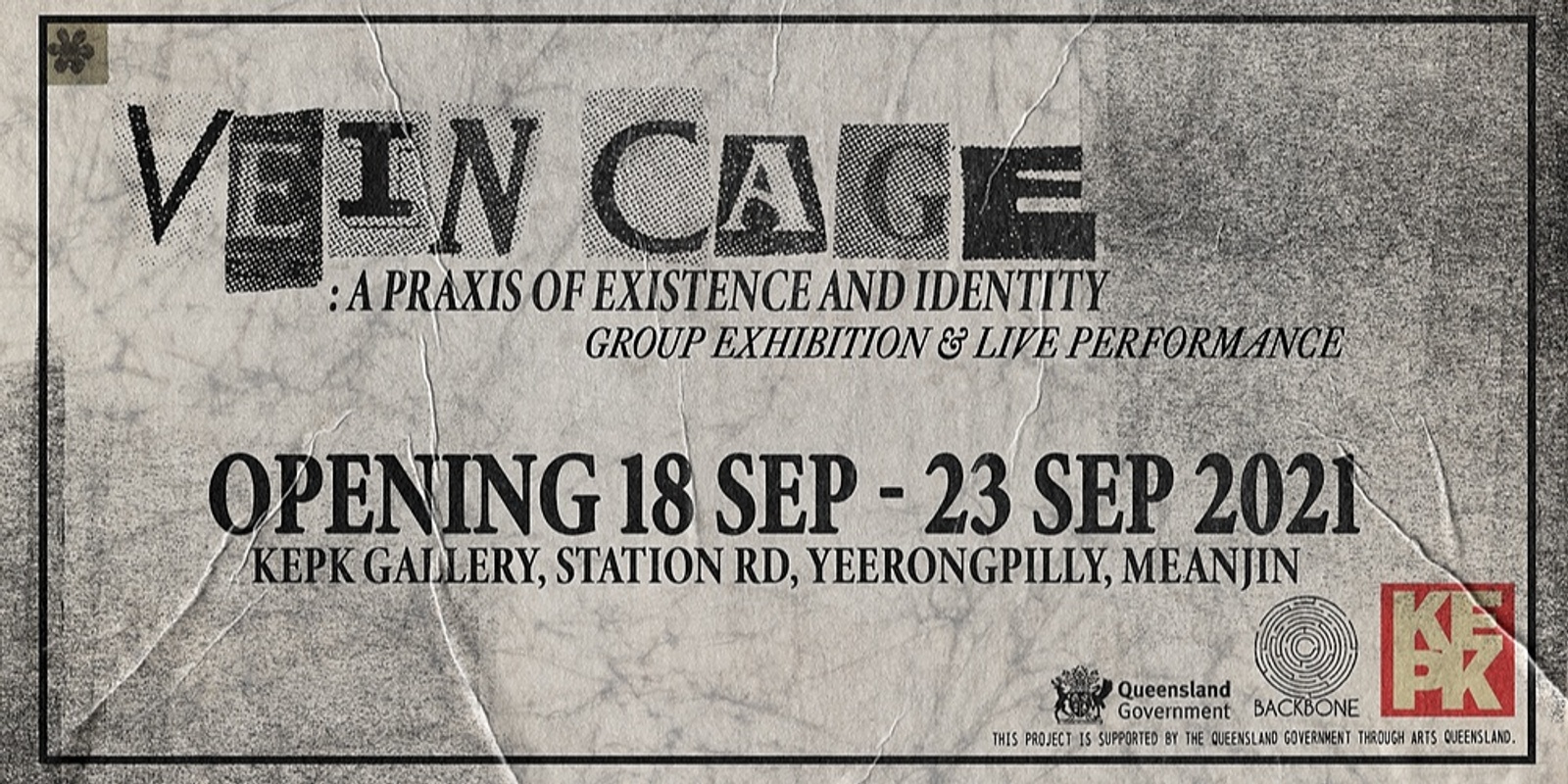 Banner image for Vein Cage: A Praxis of Existence and Identity 