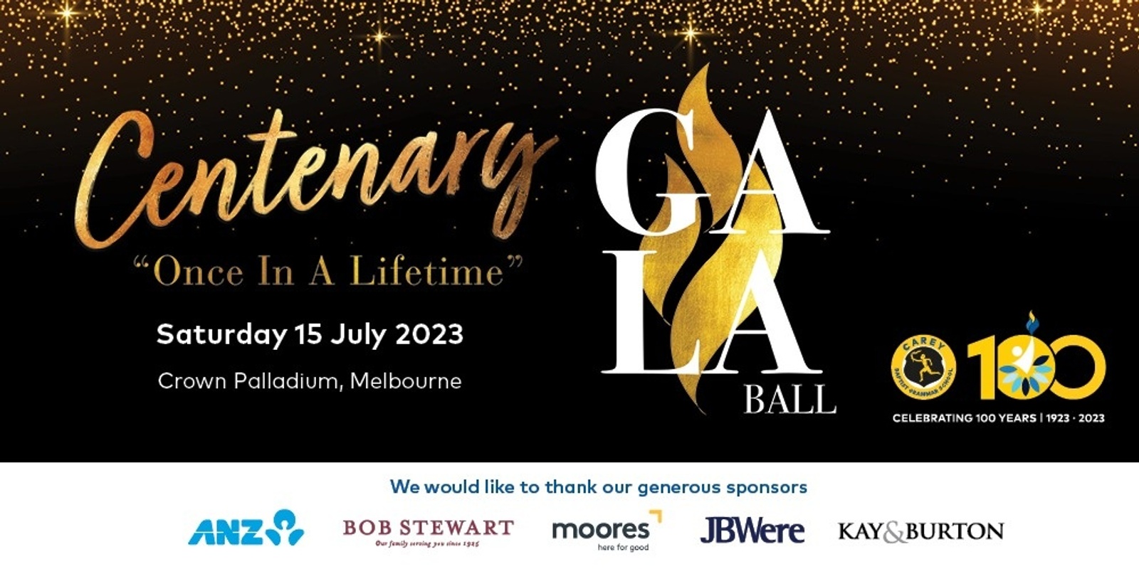 Banner image for Carey Centenary Gala Ball 2023