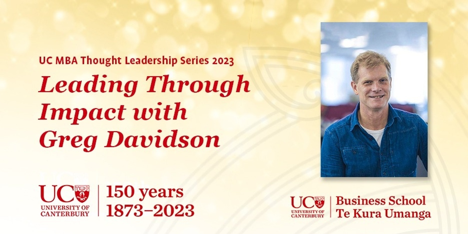 Banner image for Leading Through Impact with Greg Davidson