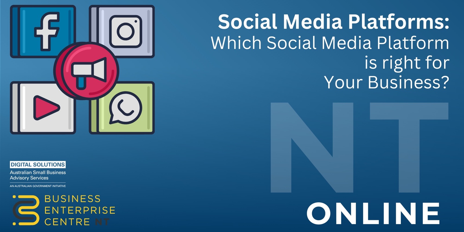 Banner image for Which Social Media Platform is right for Your Business? 