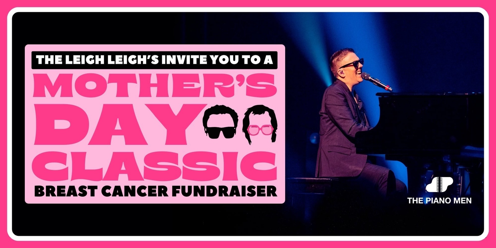 Banner image for The Leigh Leigh’s Breast Cancer Fundraiser: A Night With The Piano Men