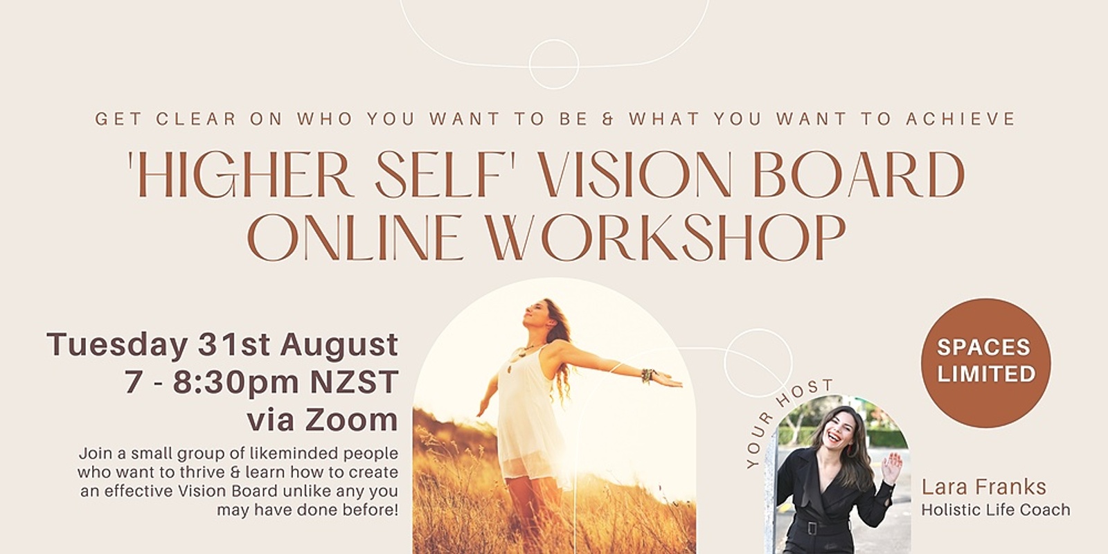 Banner image for 'Higher Self' Vision Board Online Workshop