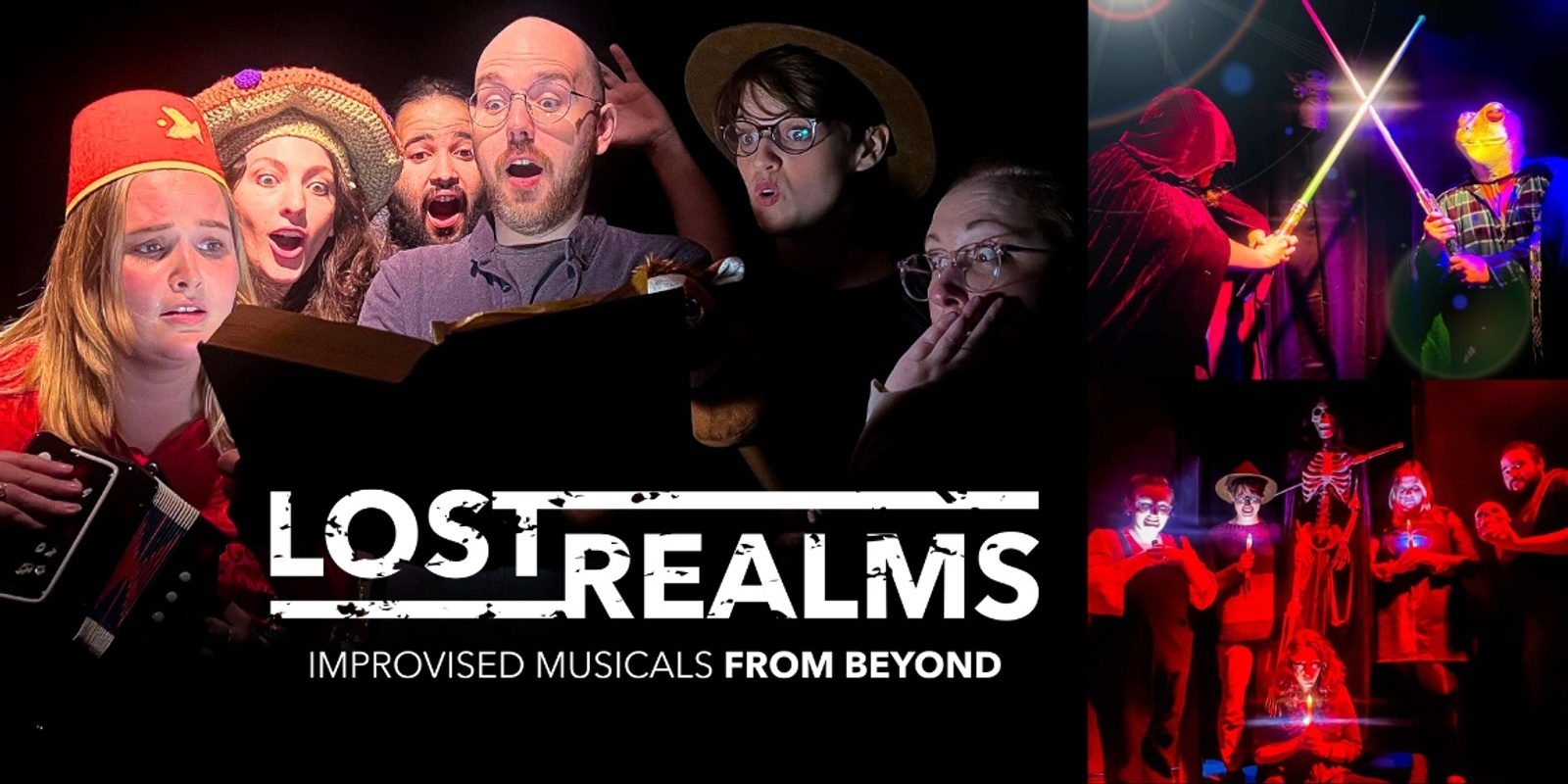 Banner image for Lost Realms: Improvised Musicals From Beyond